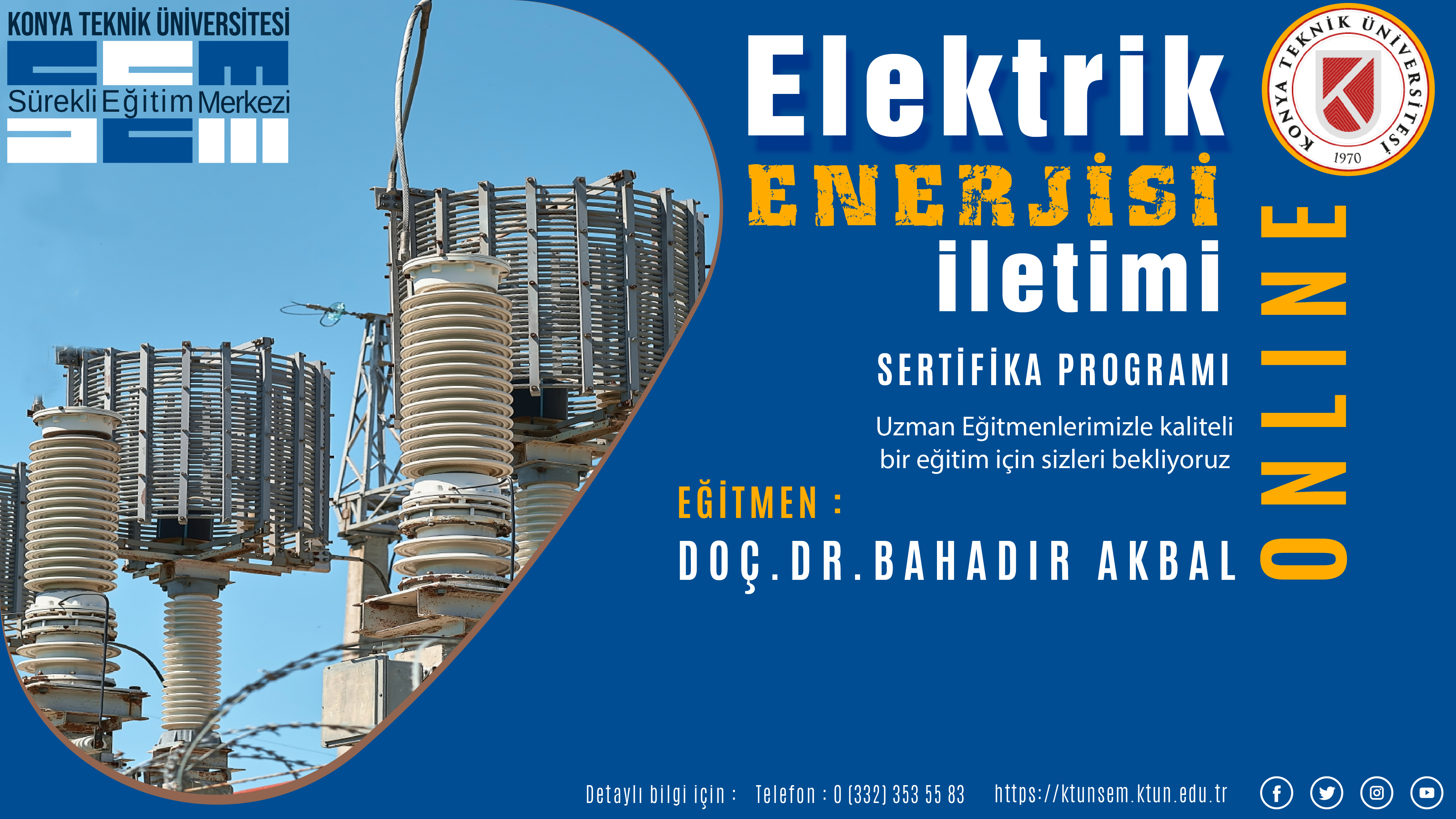 Online Elektrik Enerji İletimi Sertifika Programı